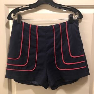 High waisted shorts
